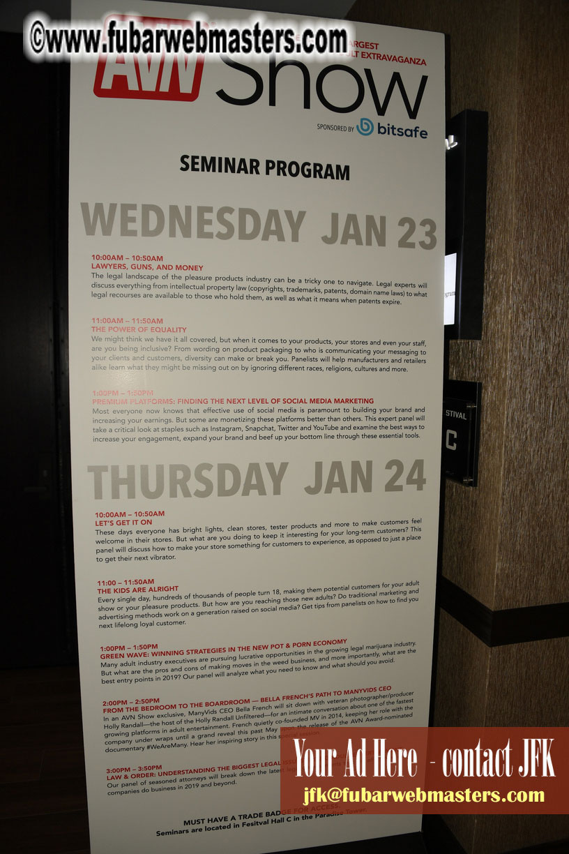 Seminars and Speed Networking