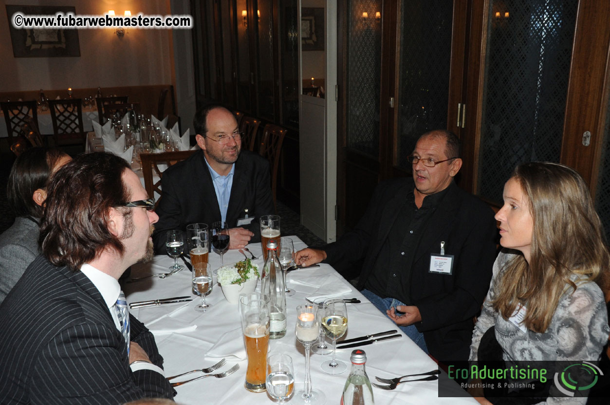 Business meets Media / Dinner Bankett