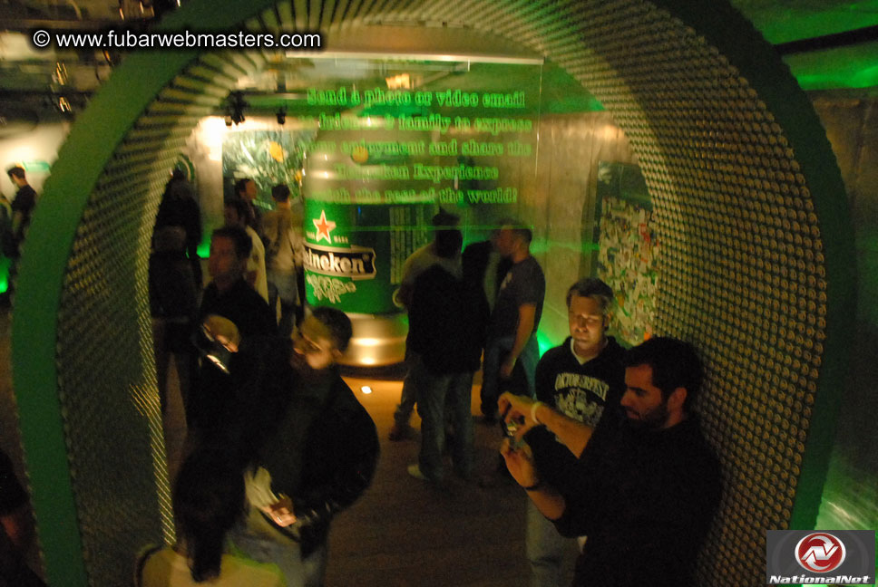 Platinum Bucks Heineken Brewery Tour