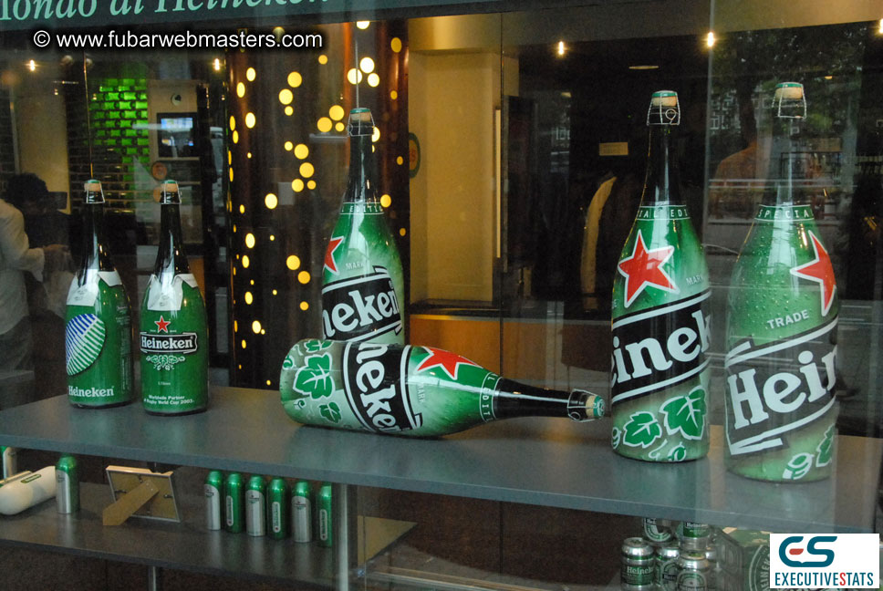 Platinum Bucks Heineken Brewery Tour