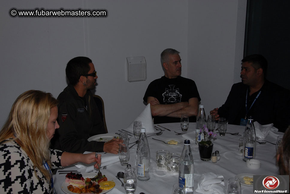 Saturday's Corporate Sponsor Lunch