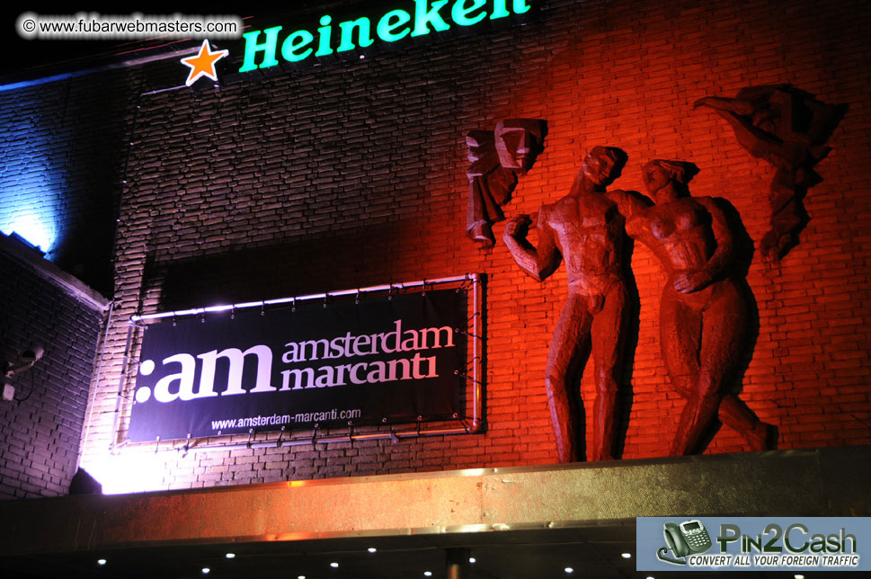 Party at Club .am Amsterdam Marcanti