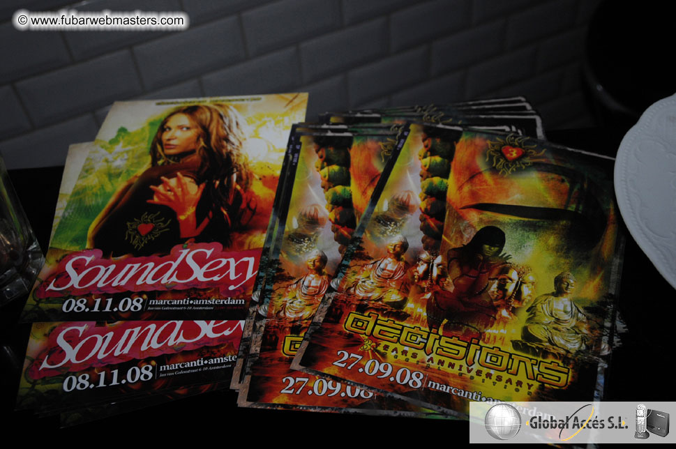 Party at Club .am Amsterdam Marcanti