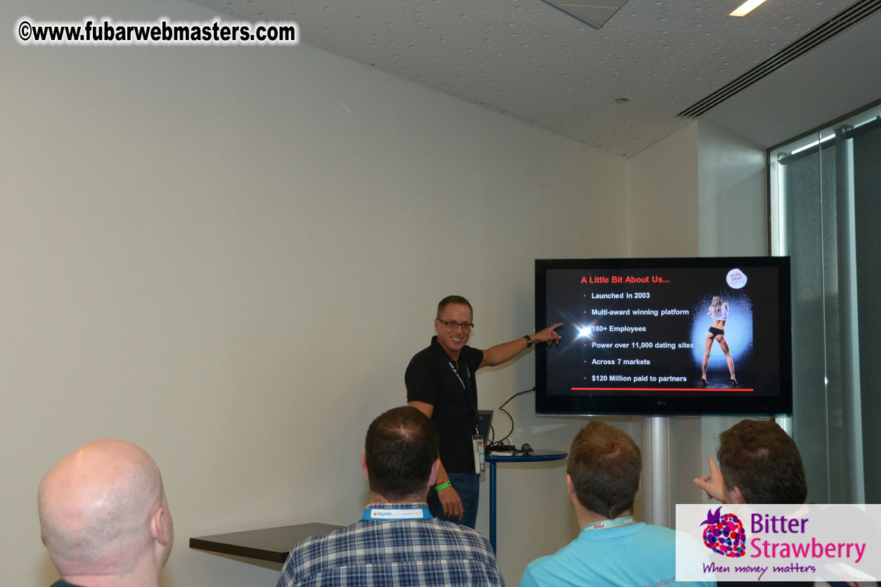 Seminars - Speed Networking - Presentations