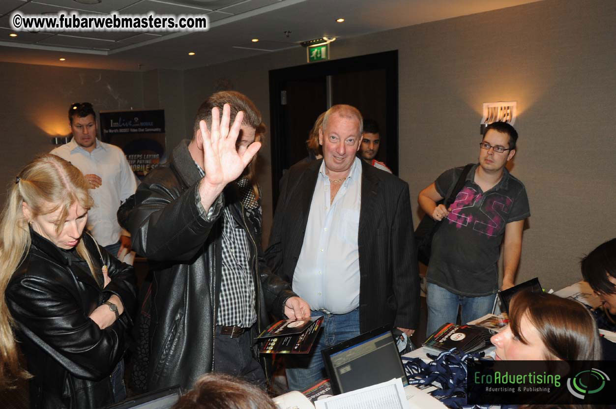 Arrivals, Registration and the Show