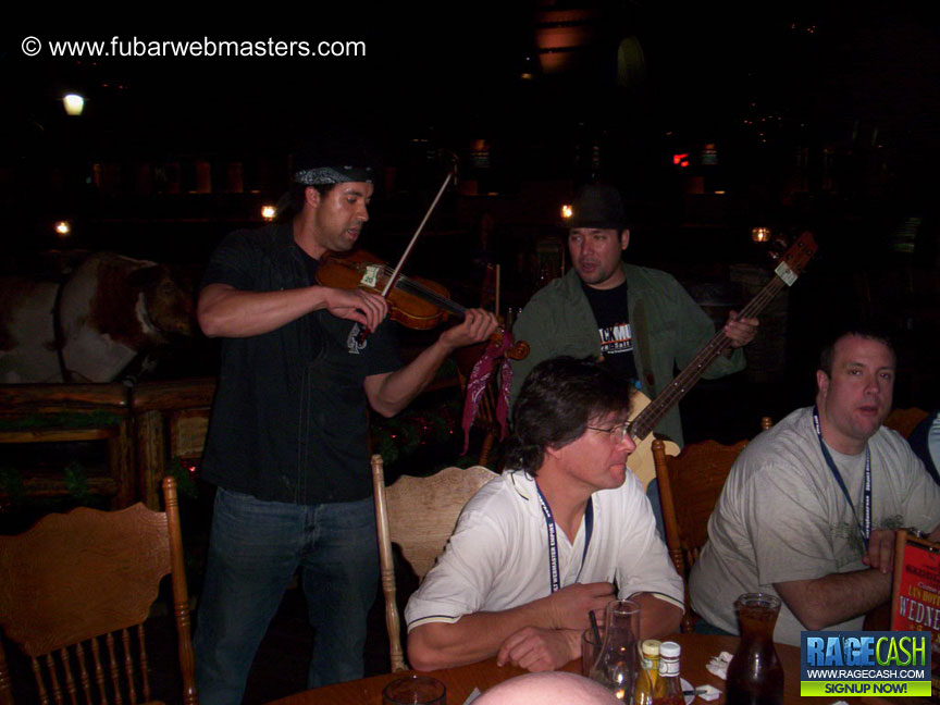 Dinner at The Saddle Ranch