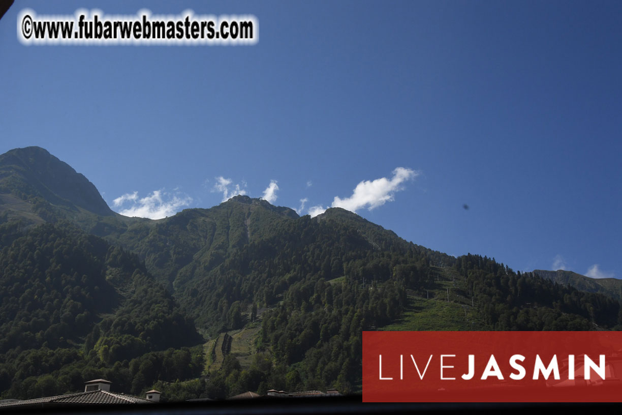 The Hotel and surrounding area