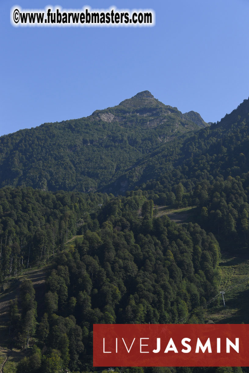 The Hotel and surrounding area