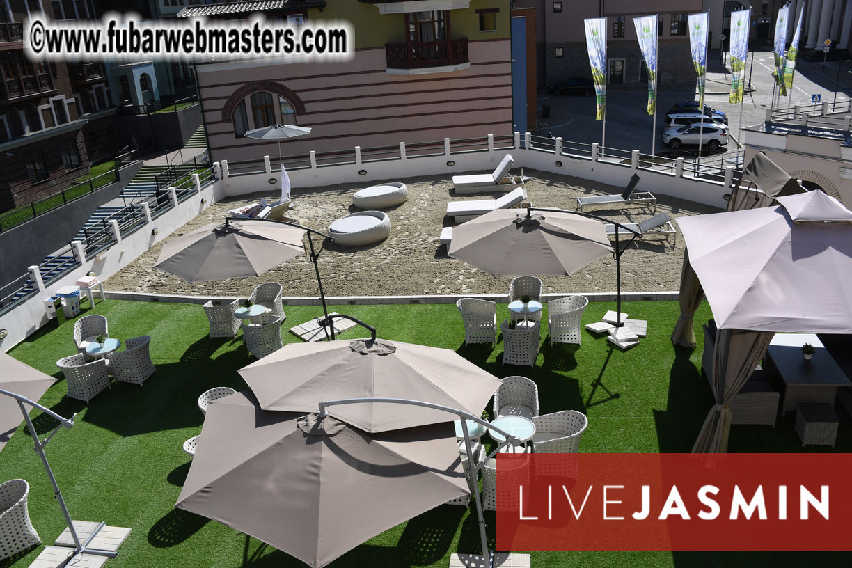 The Hotel and surrounding area