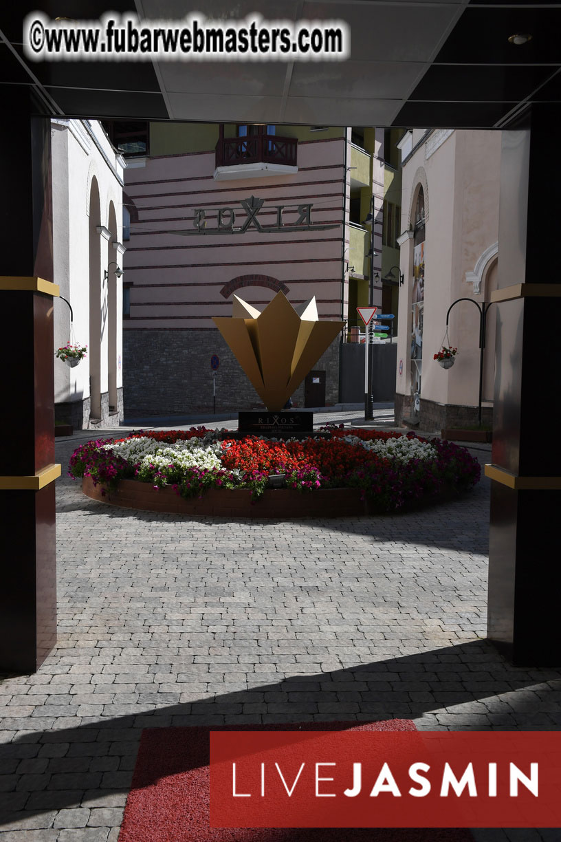 The Hotel and surrounding area