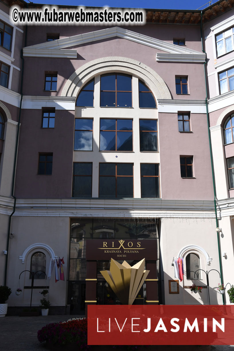 The Hotel and surrounding area