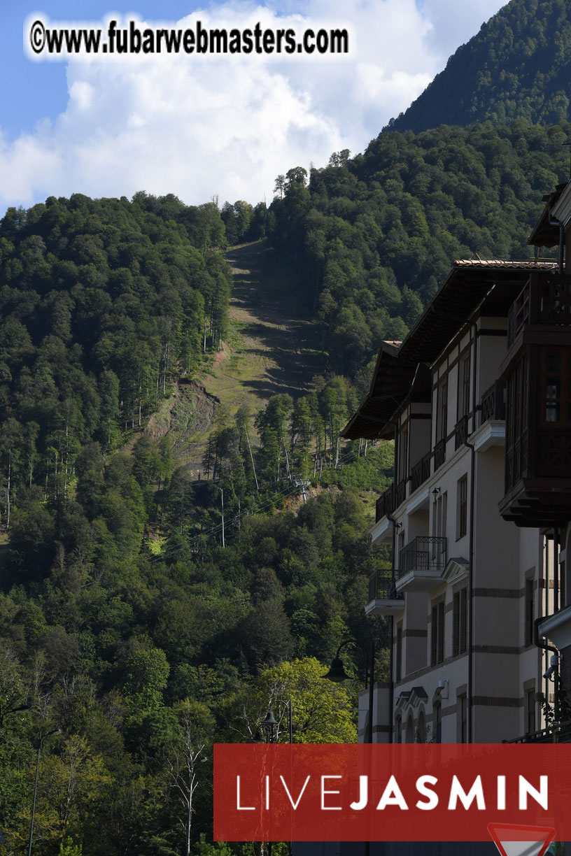 The Hotel and surrounding area