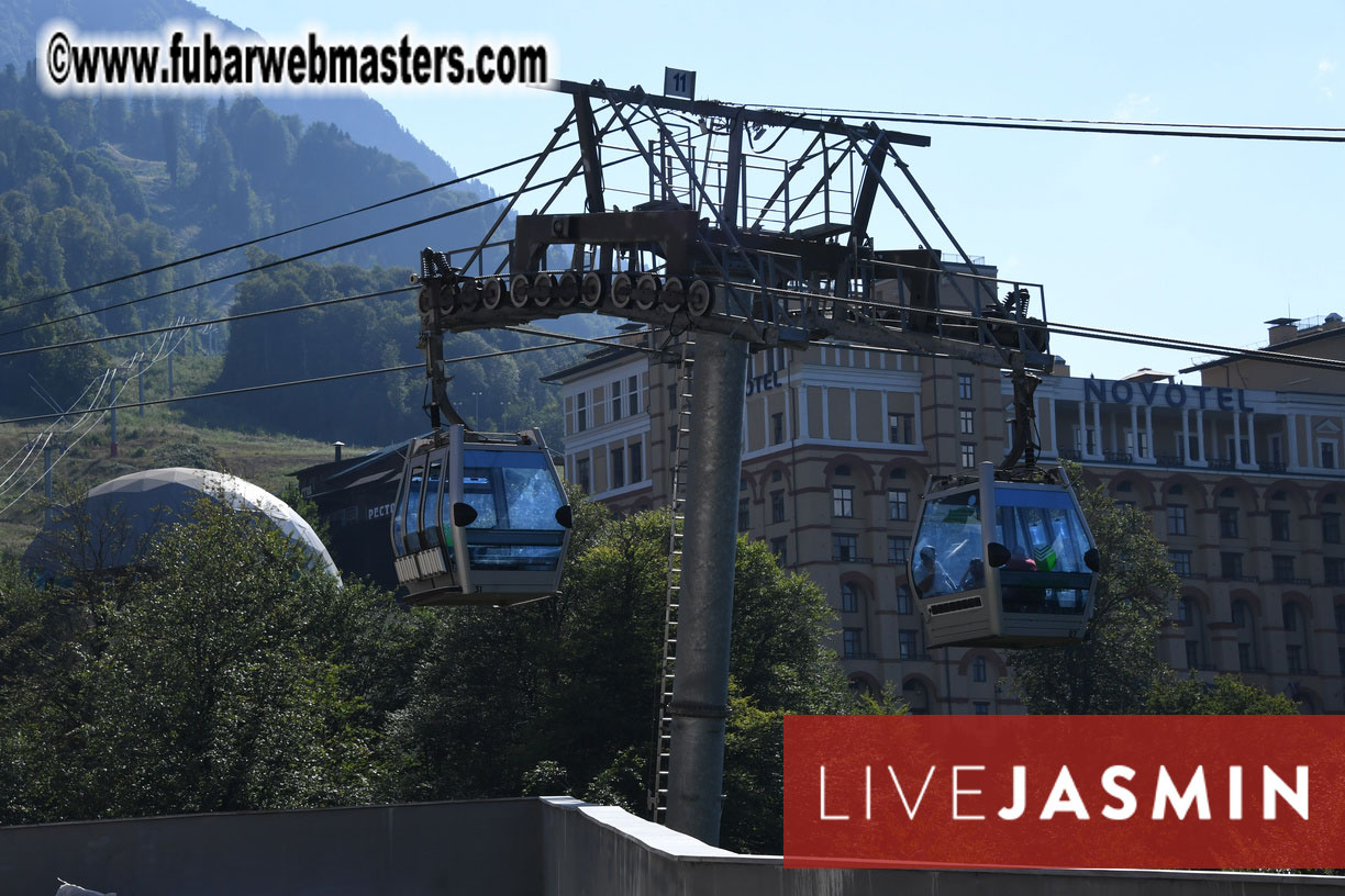 The Hotel and surrounding area