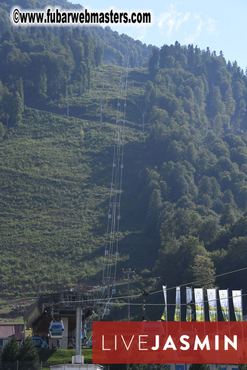 The Hotel and surrounding area