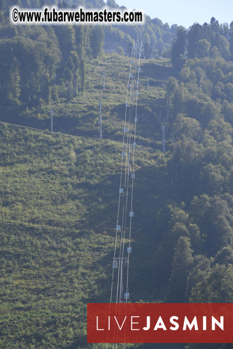 The Hotel and surrounding area