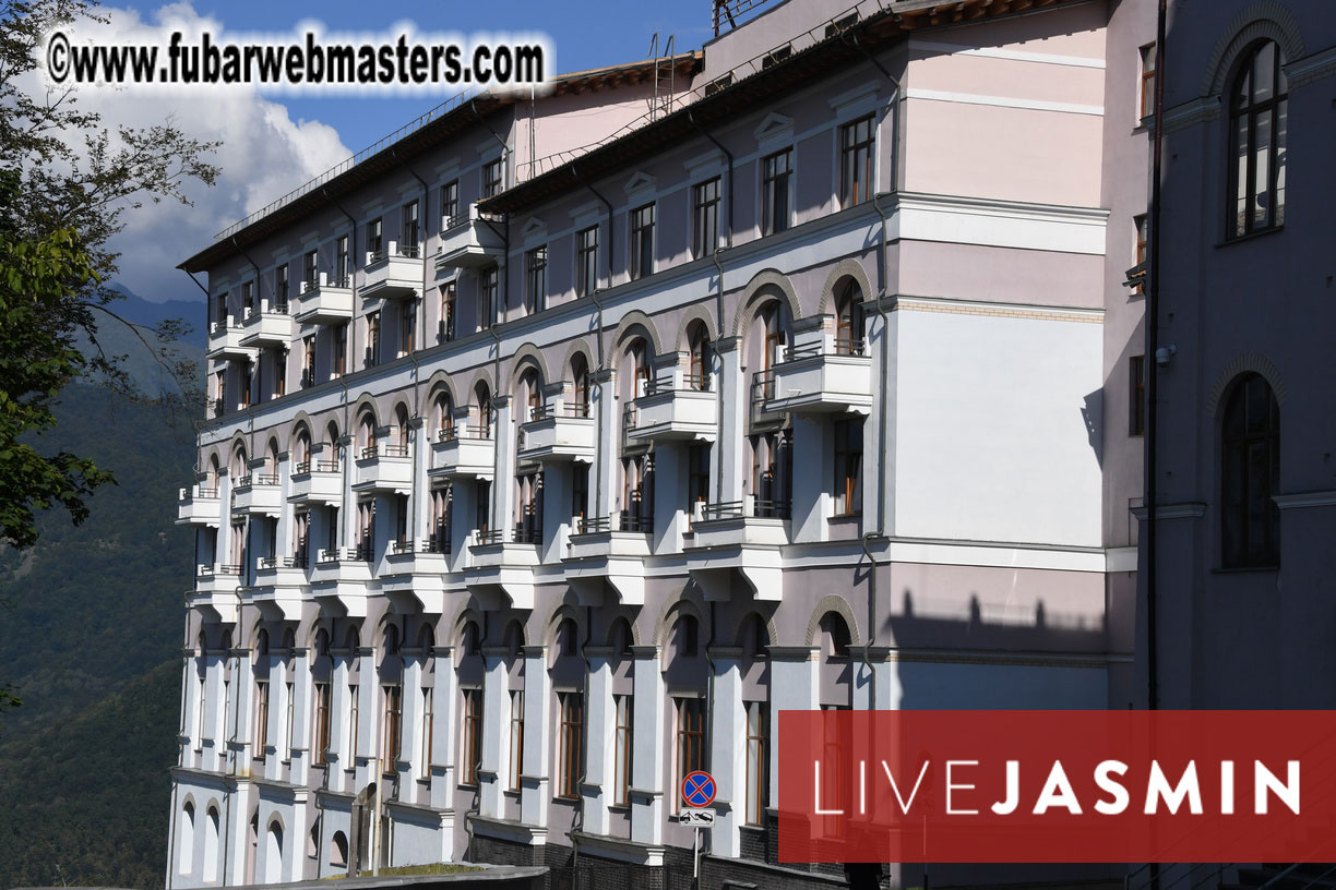 The Hotel and surrounding area