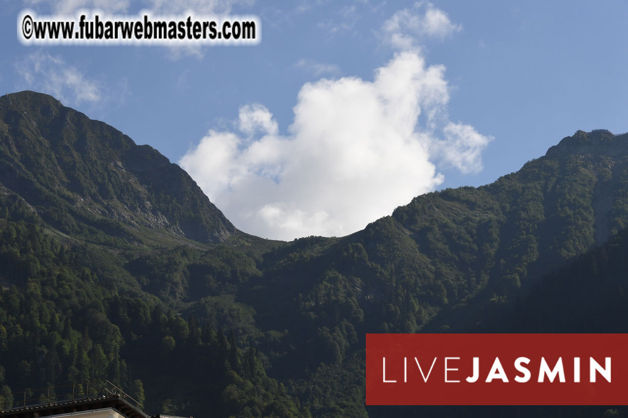 The Hotel and surrounding area