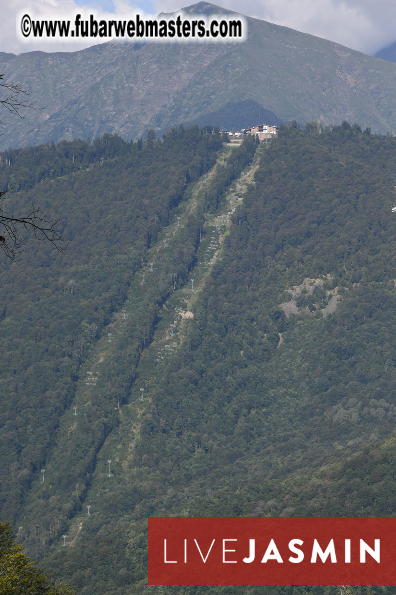 The Hotel and surrounding area