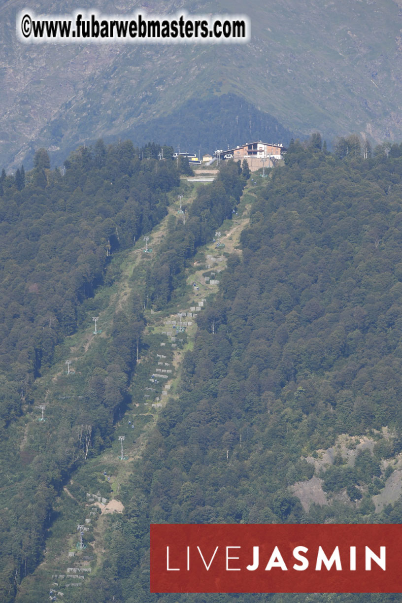 The Hotel and surrounding area