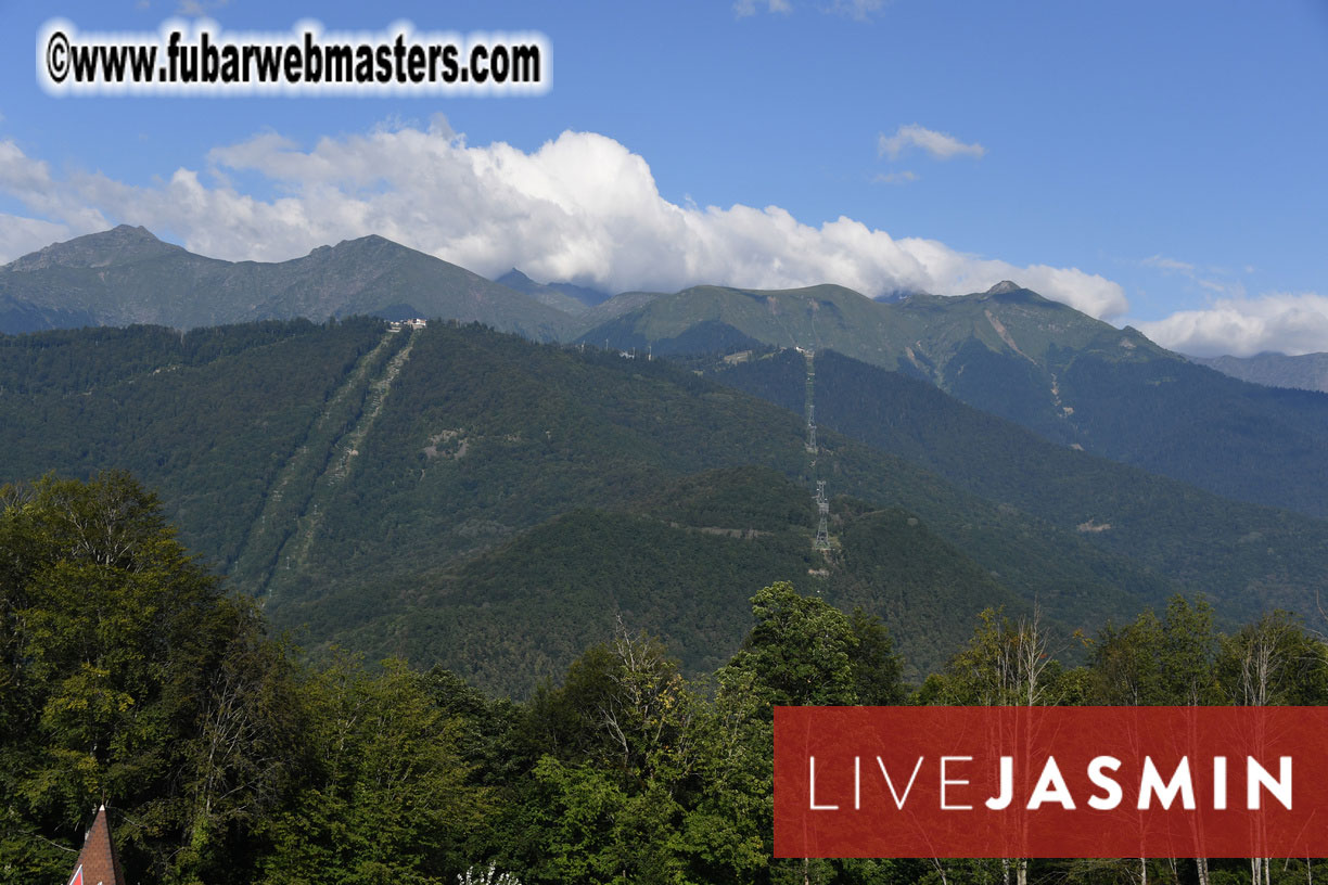 The Hotel and surrounding area