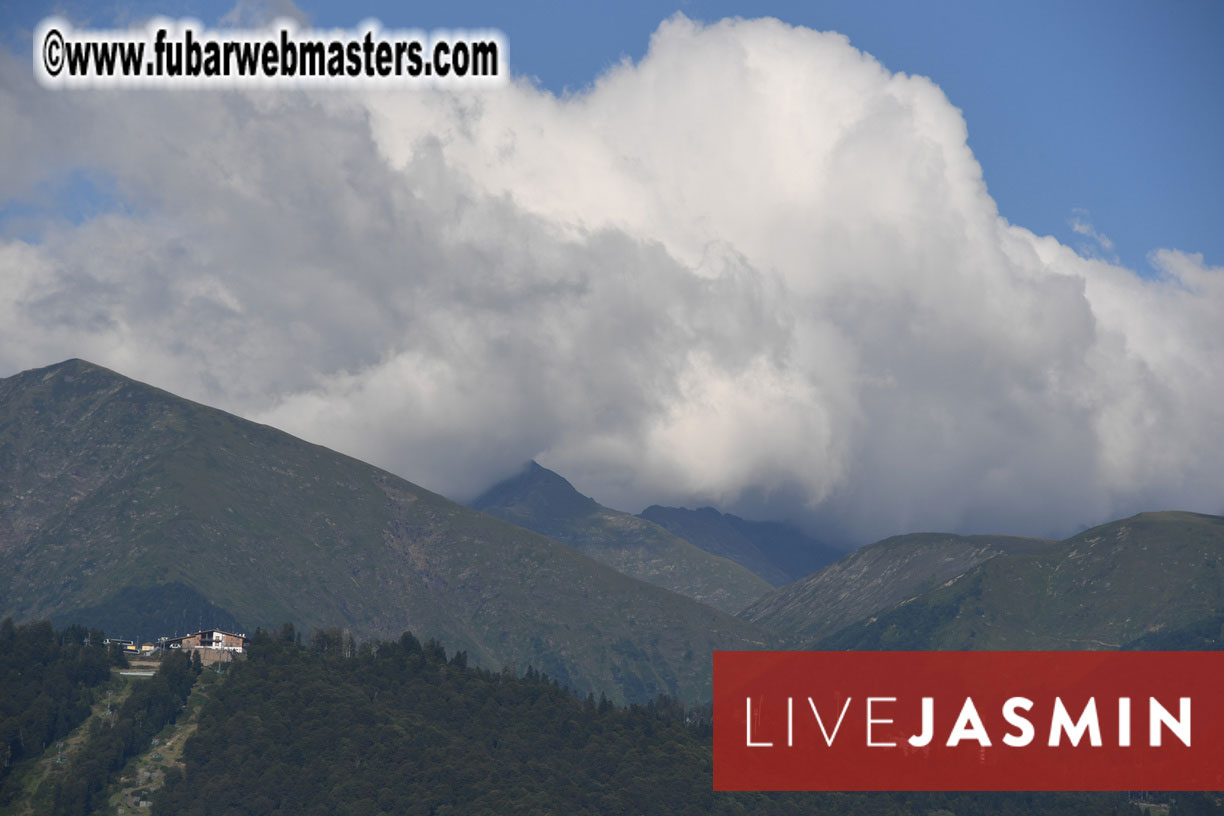 The Hotel and surrounding area