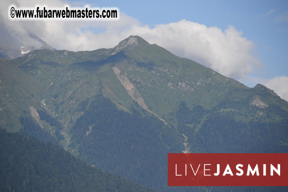 The Hotel and surrounding area