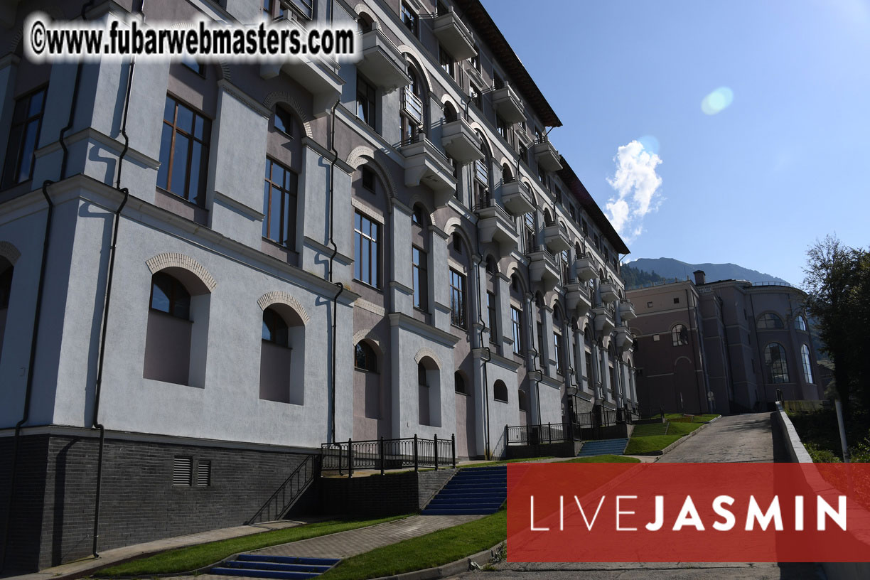 The Hotel and surrounding area