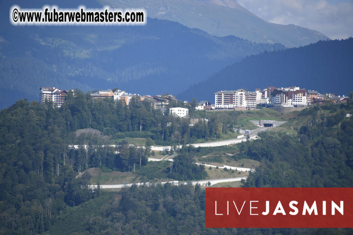 The Hotel and surrounding area