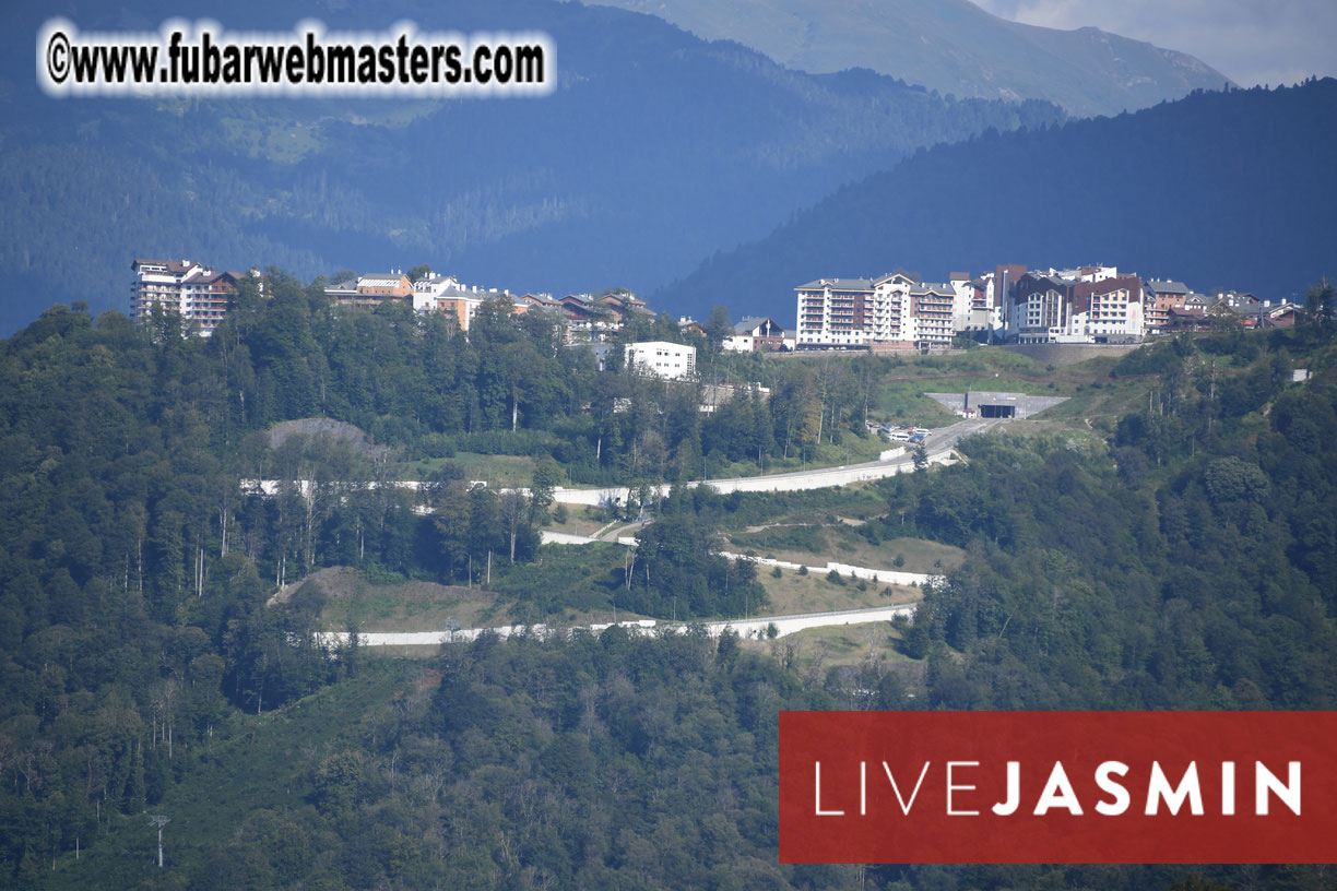 The Hotel and surrounding area