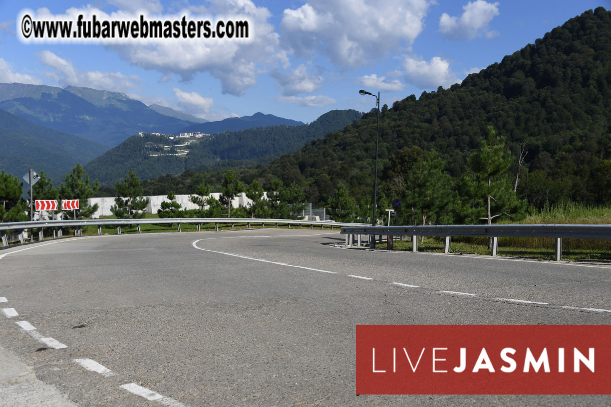 The Hotel and surrounding area