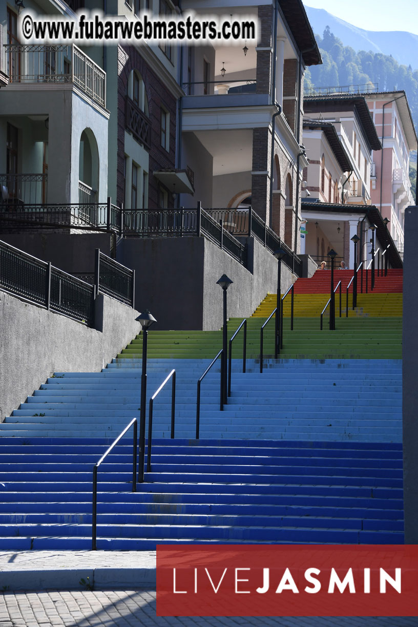 The Hotel and surrounding area