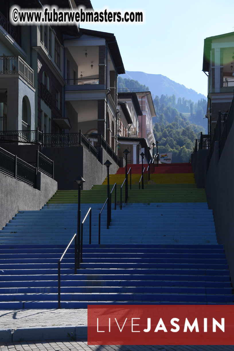 The Hotel and surrounding area