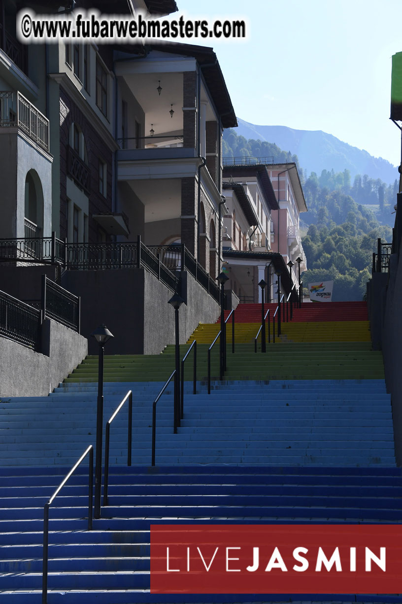 The Hotel and surrounding area