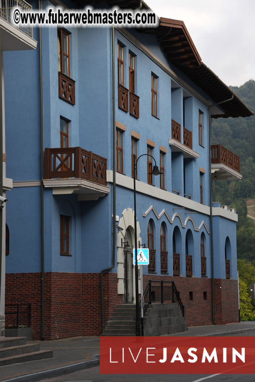 The Hotel and surrounding area