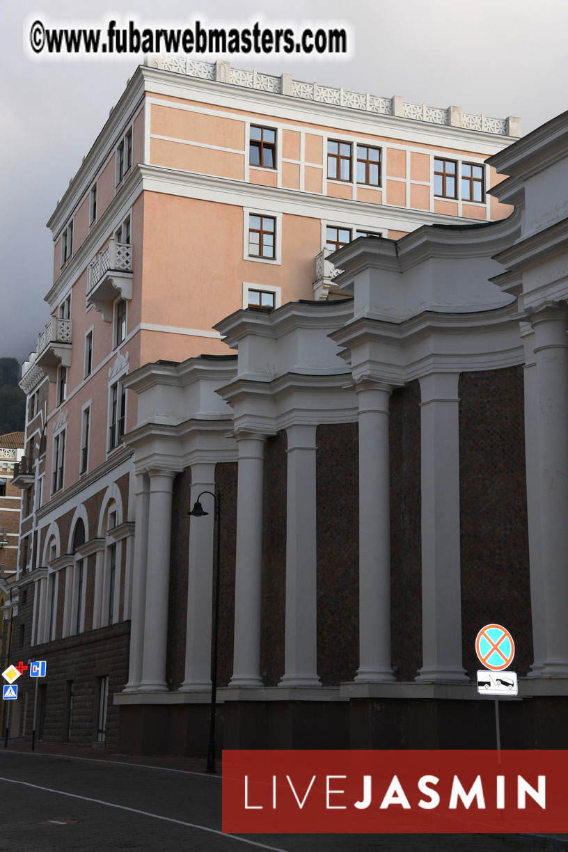 The Hotel and surrounding area