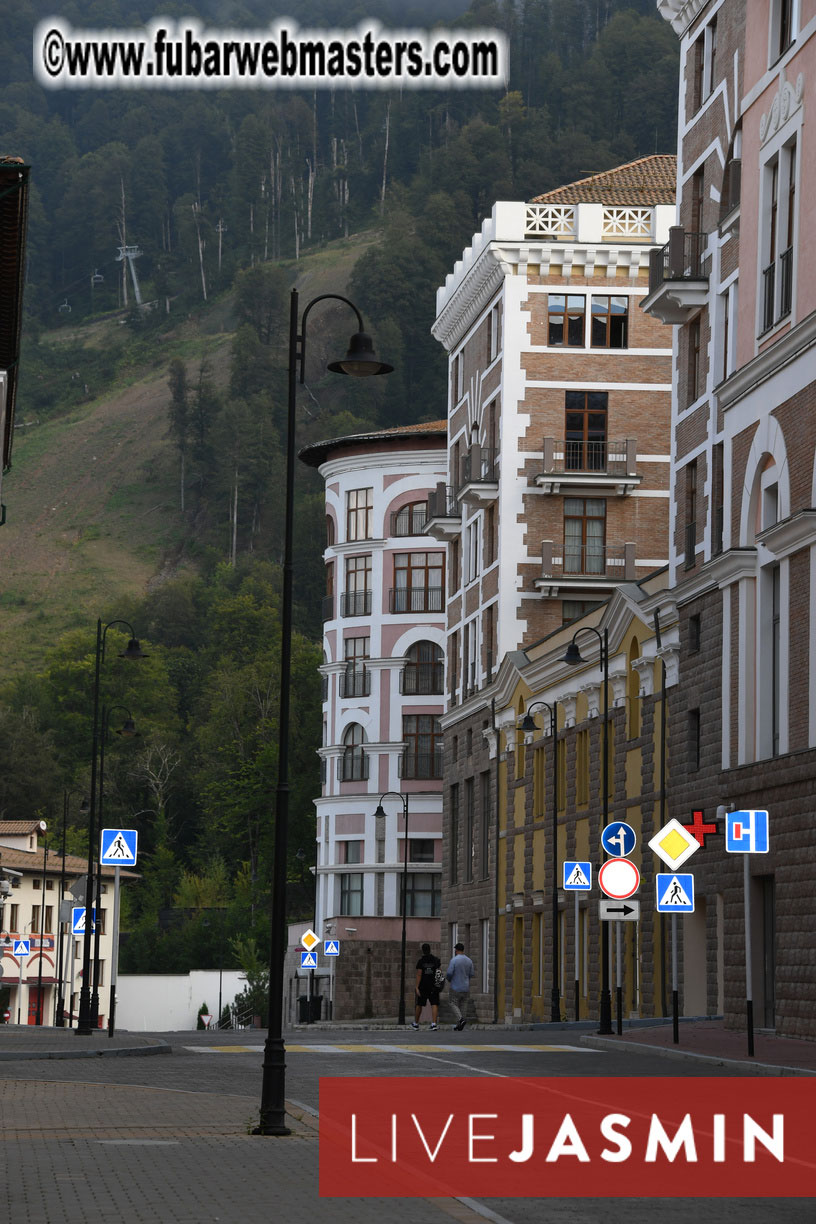The Hotel and surrounding area