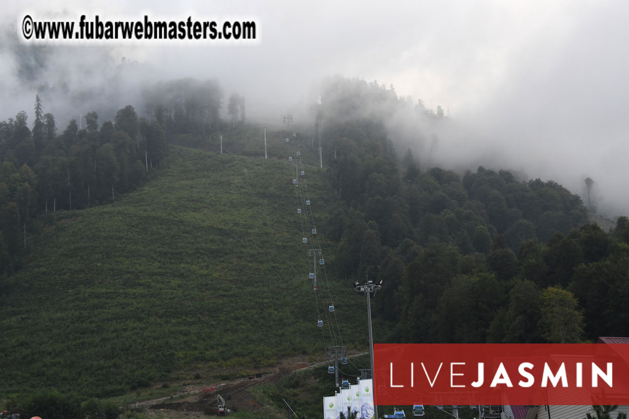 The Hotel and surrounding area