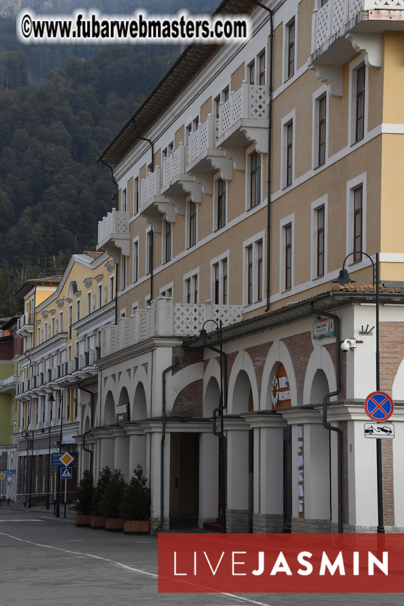 The Hotel and surrounding area