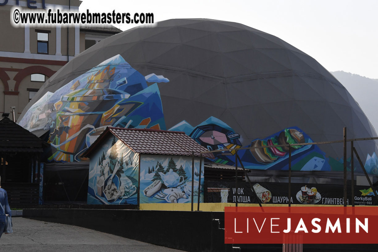 The Hotel and surrounding area