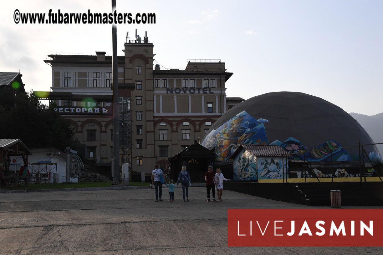 The Hotel and surrounding area