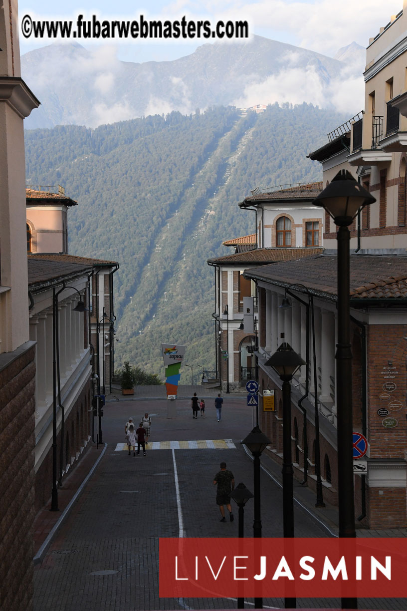 The Hotel and surrounding area