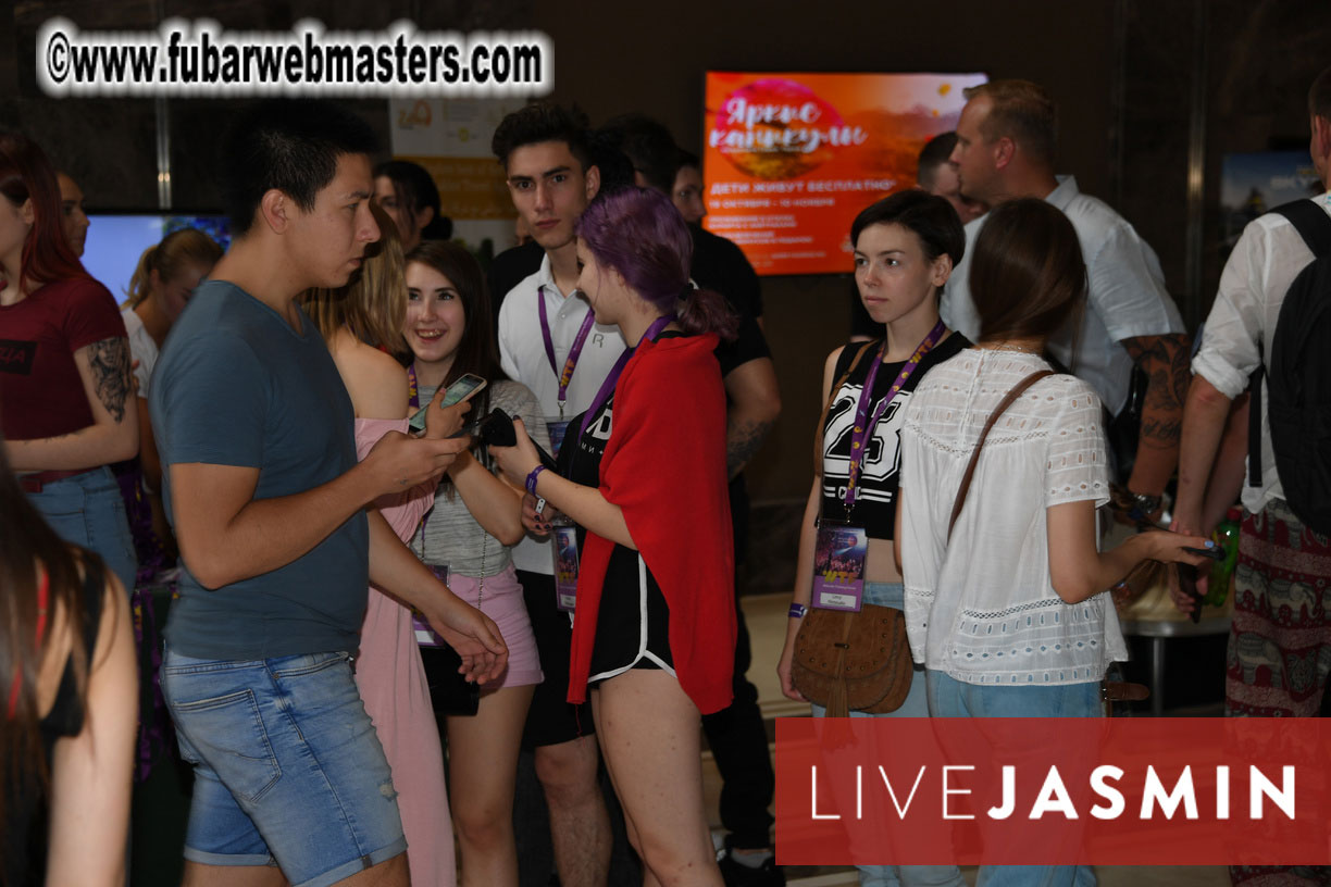 Registration and Preshow