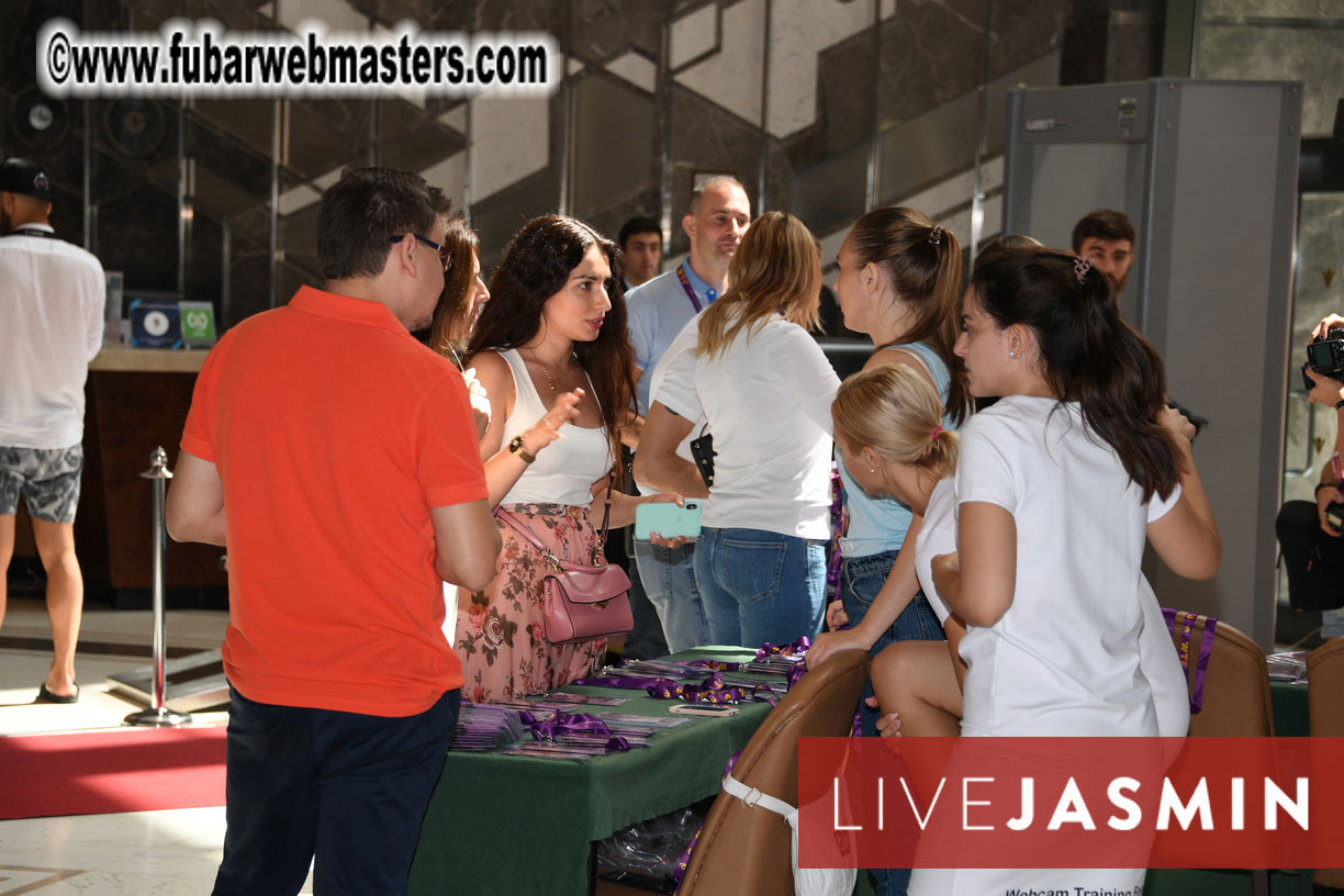 Registration and Preshow