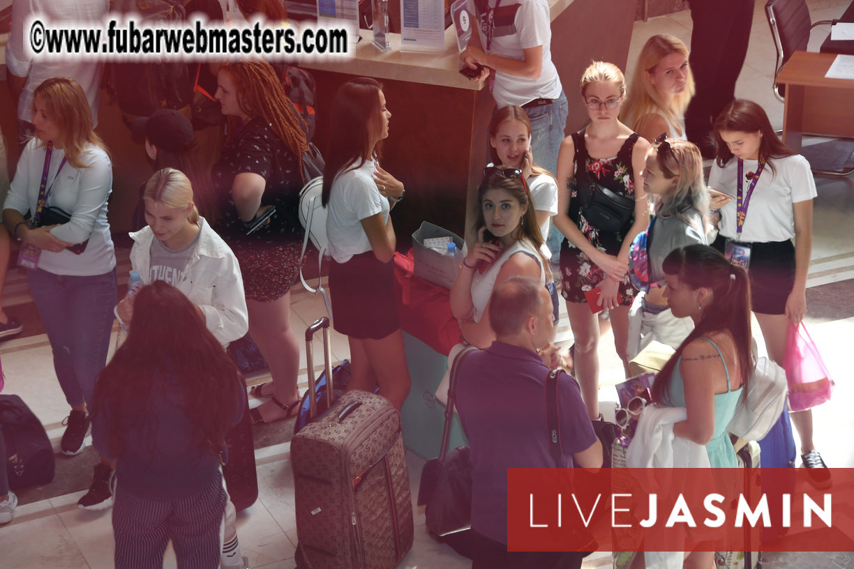 Registration and Preshow