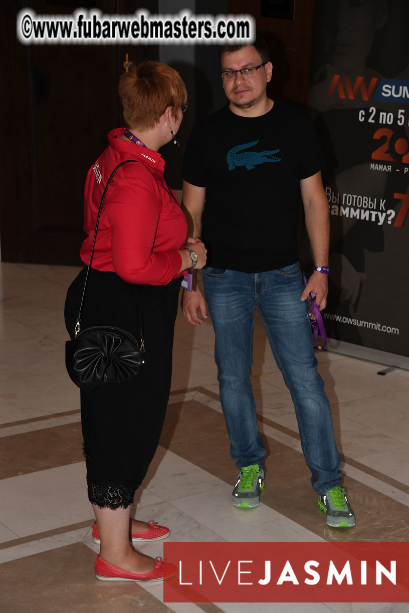 Registration and Preshow