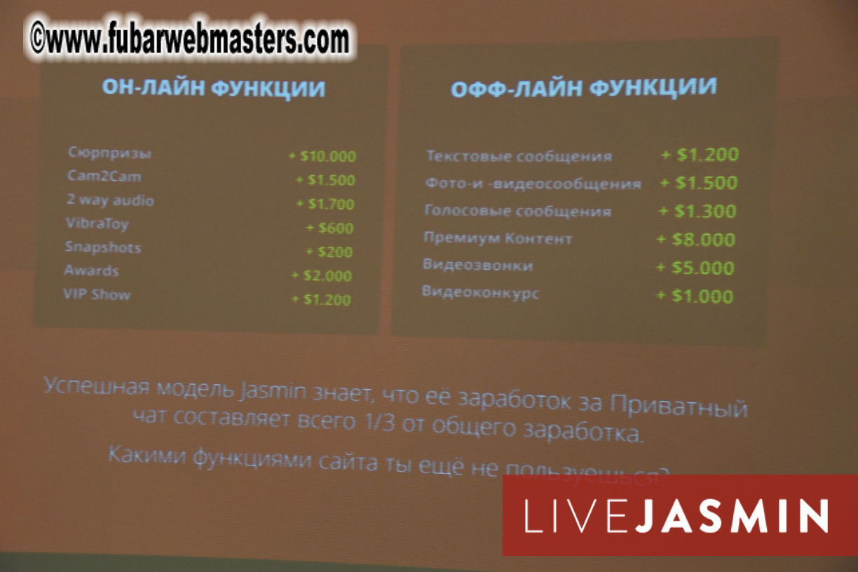 Jasmin Presentations