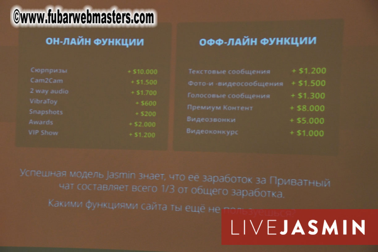 Jasmin Presentations