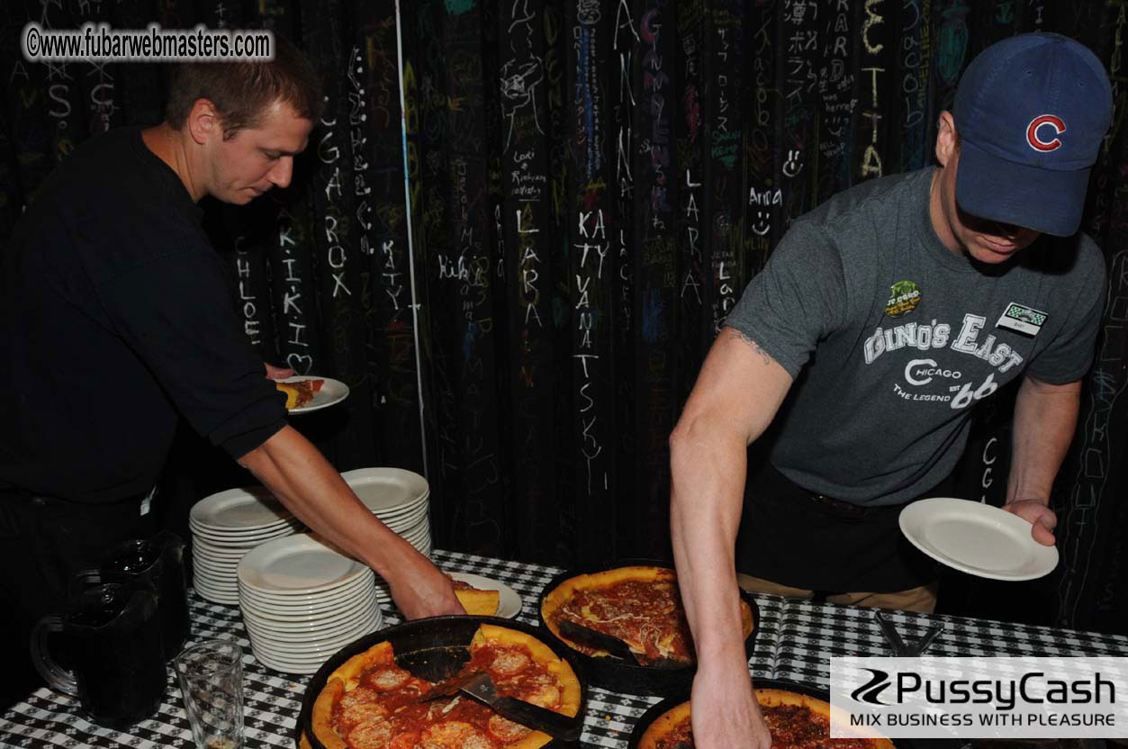 A Chicago Pizza Business-Networking Party 