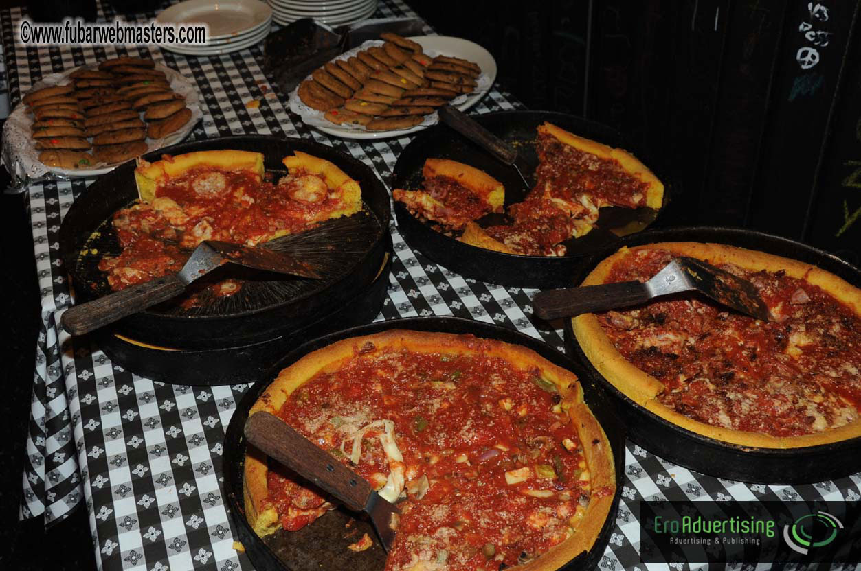 A Chicago Pizza Business-Networking Party 
