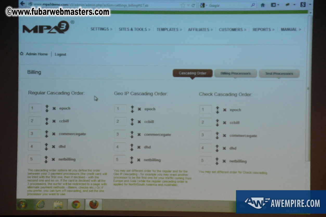 World Premiere Demo - Mansion Productions' MPA3 v5